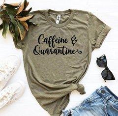 Caffeine & Quarantine T-shirt - VirtuousWares:Global