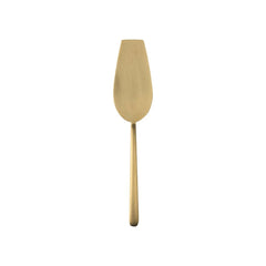 CAKE SERVER LINEA ICE ORO - VirtuousWares:Global