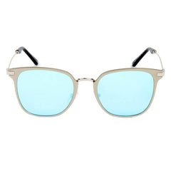 CAMBRIDGE | Pillowed Rectangle Flat Lens Horned Rim Sunglasses - VirtuousWares:Global