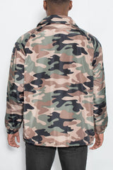 CAMO COACHS JACKET - VirtuousWares:Global