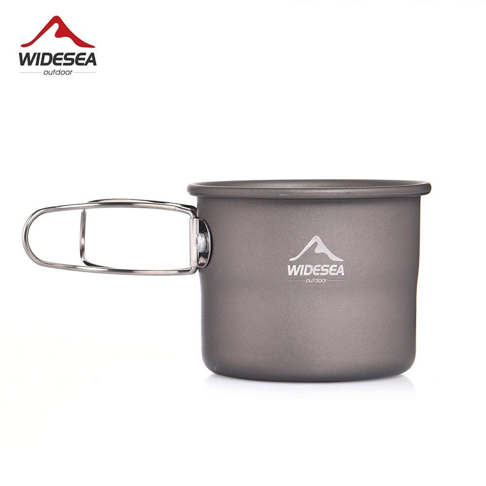 Camping Mug Outdoor Coffee Tea Aluminum Cup Tourism Tableware Picnic - VirtuousWares:Global