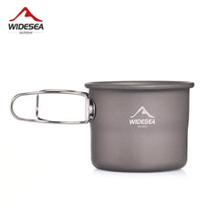 Camping Mug Outdoor Coffee Tea Aluminum Cup Tourism Tableware Picnic - VirtuousWares:Global