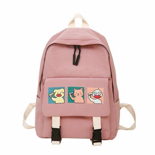 Campus Simple Forest Style Cute Backpack - VirtuousWares:Global