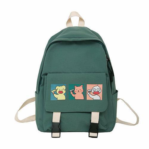 Campus Simple Forest Style Cute Backpack - VirtuousWares:Global