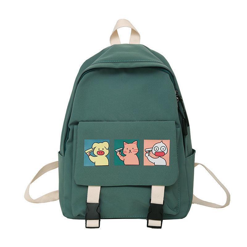 Campus Simple Forest Style Cute Backpack - VirtuousWares:Global