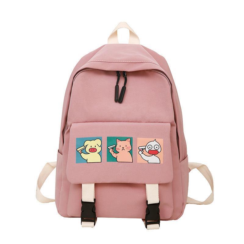 Campus Simple Forest Style Cute Backpack - VirtuousWares:Global