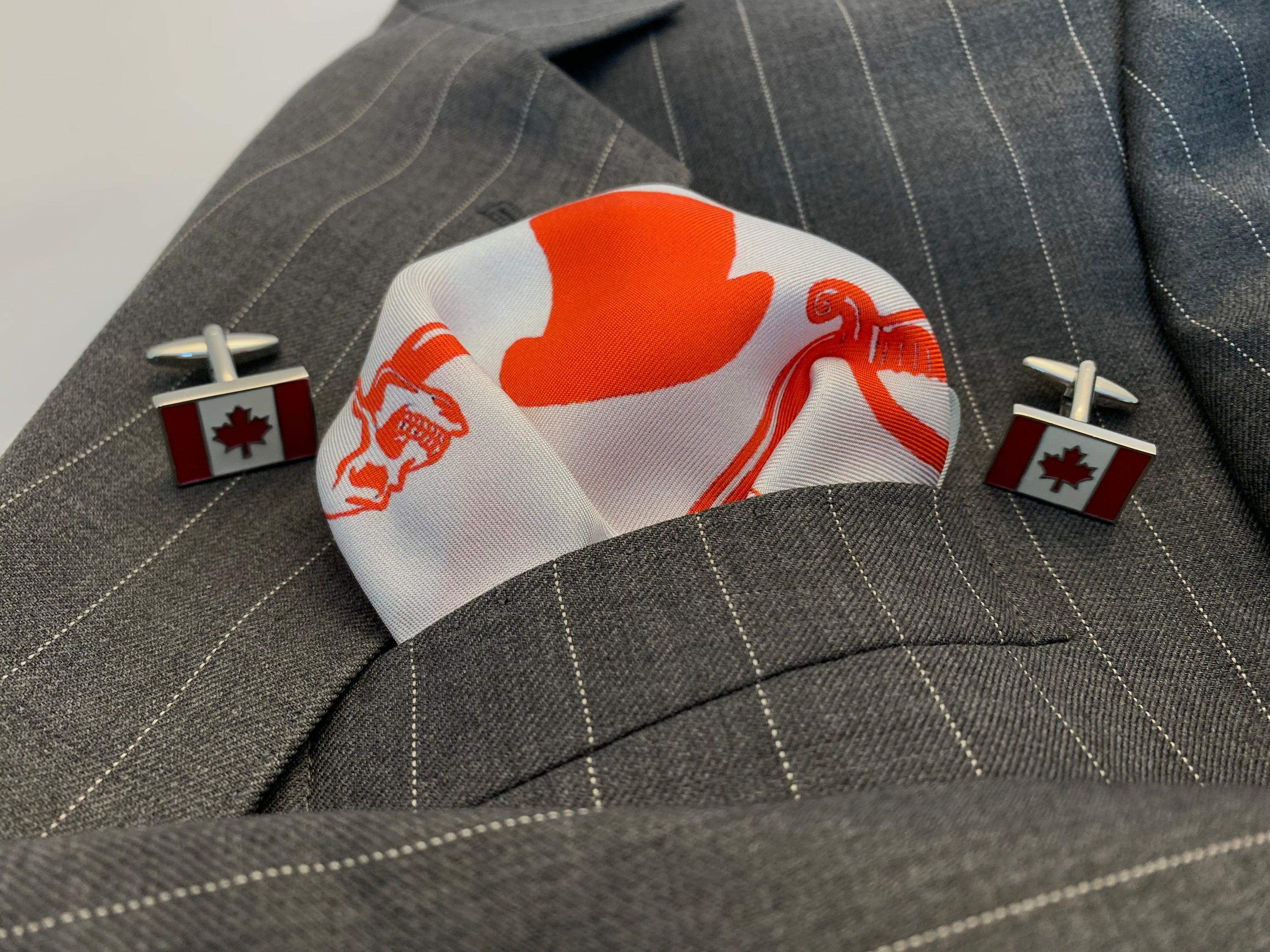 Canadian Rogue Pocket Square - VirtuousWares:Global