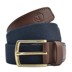 Canvas and Leather Belt Arafura - VirtuousWares:Global