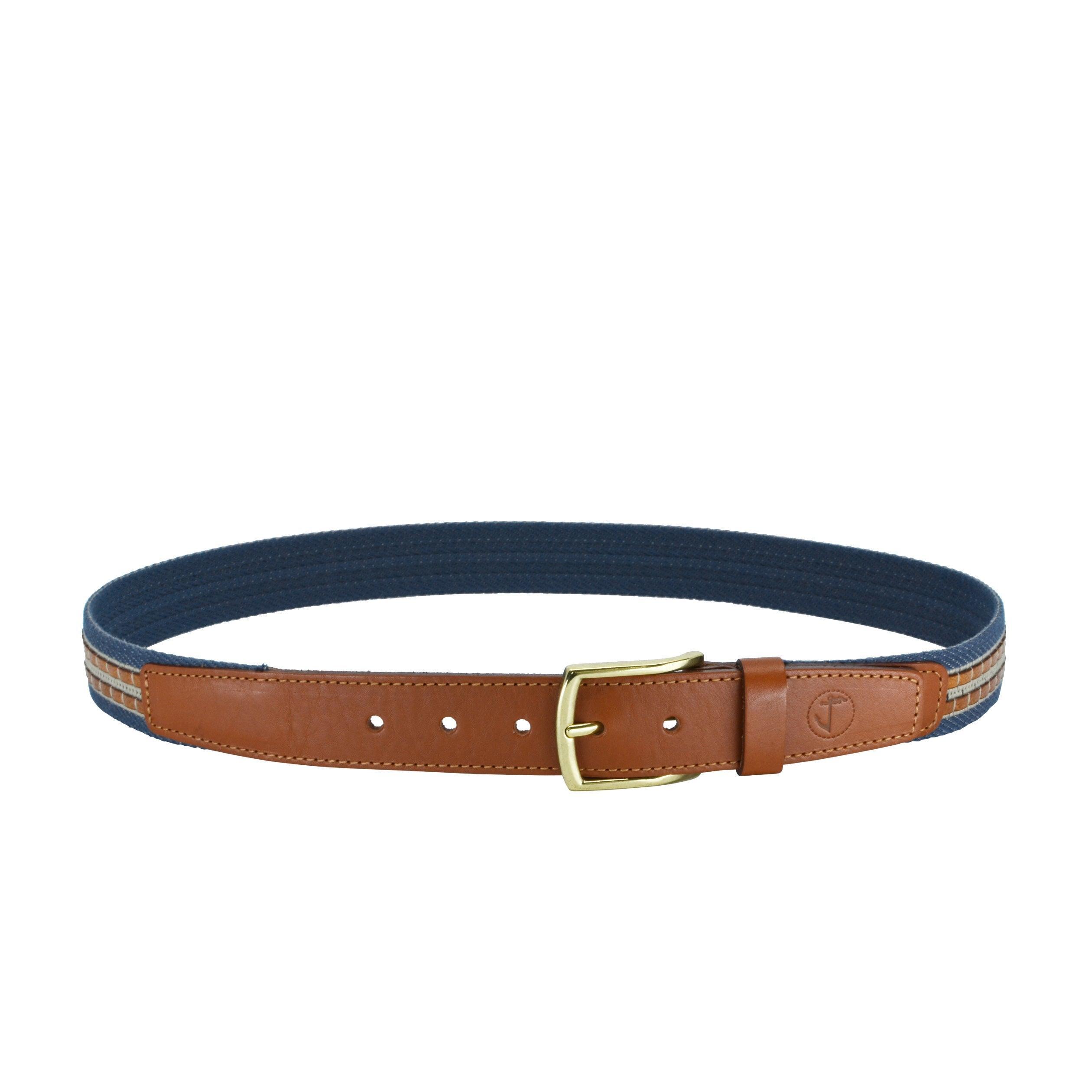 Canvas and Leather Belt Scotia - VirtuousWares:Global