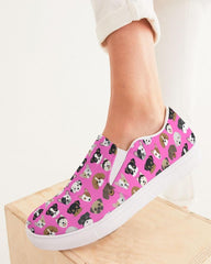 Canvas Slip On Women's Sneakers - VirtuousWares:Global