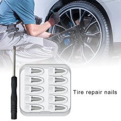 Car Tyre Repair Rubber Nail Set Universal Car Motorcycle Tyre Repair - VirtuousWares:Global