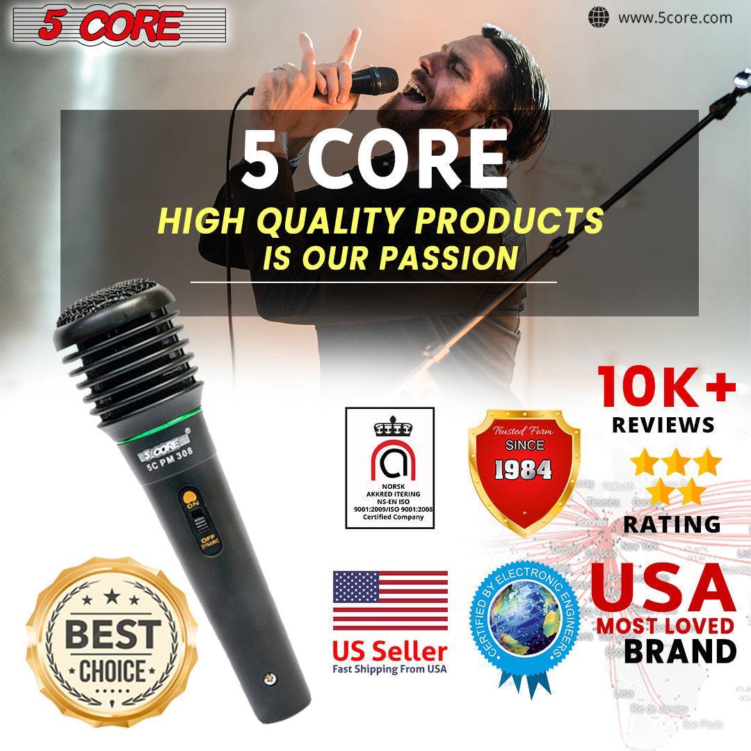 Cardioid Microphone with 12ft XLR Connector 308P - VirtuousWares:Global