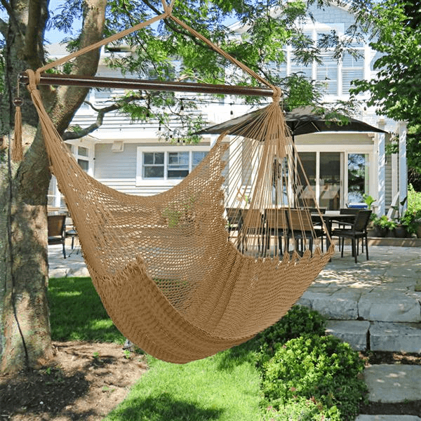 Caribbean Large Hammock Chair Swing Seat Hanging Chair - VirtuousWares:Global