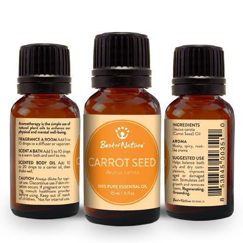 Carrot Seed Essential Oil - VirtuousWares:Global