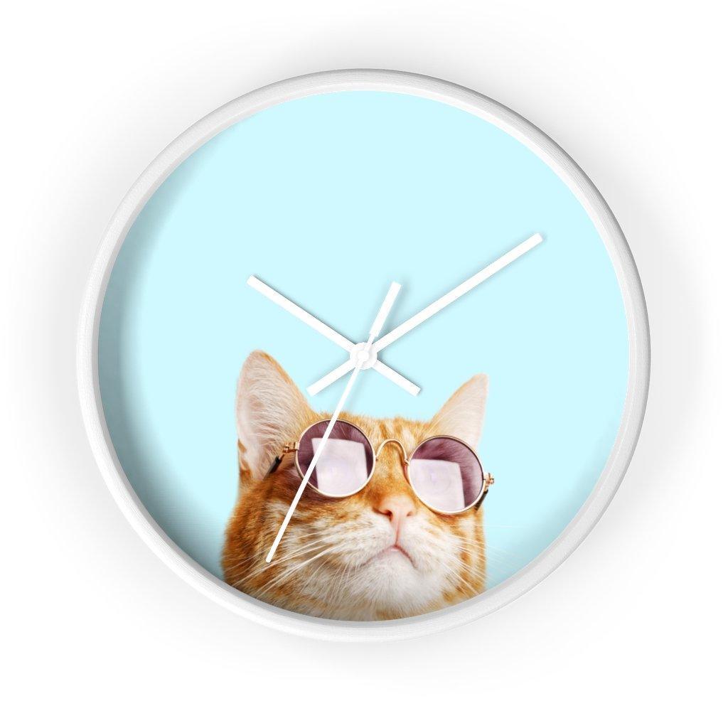 Cat is Alway's Right Wall clock - VirtuousWares:Global