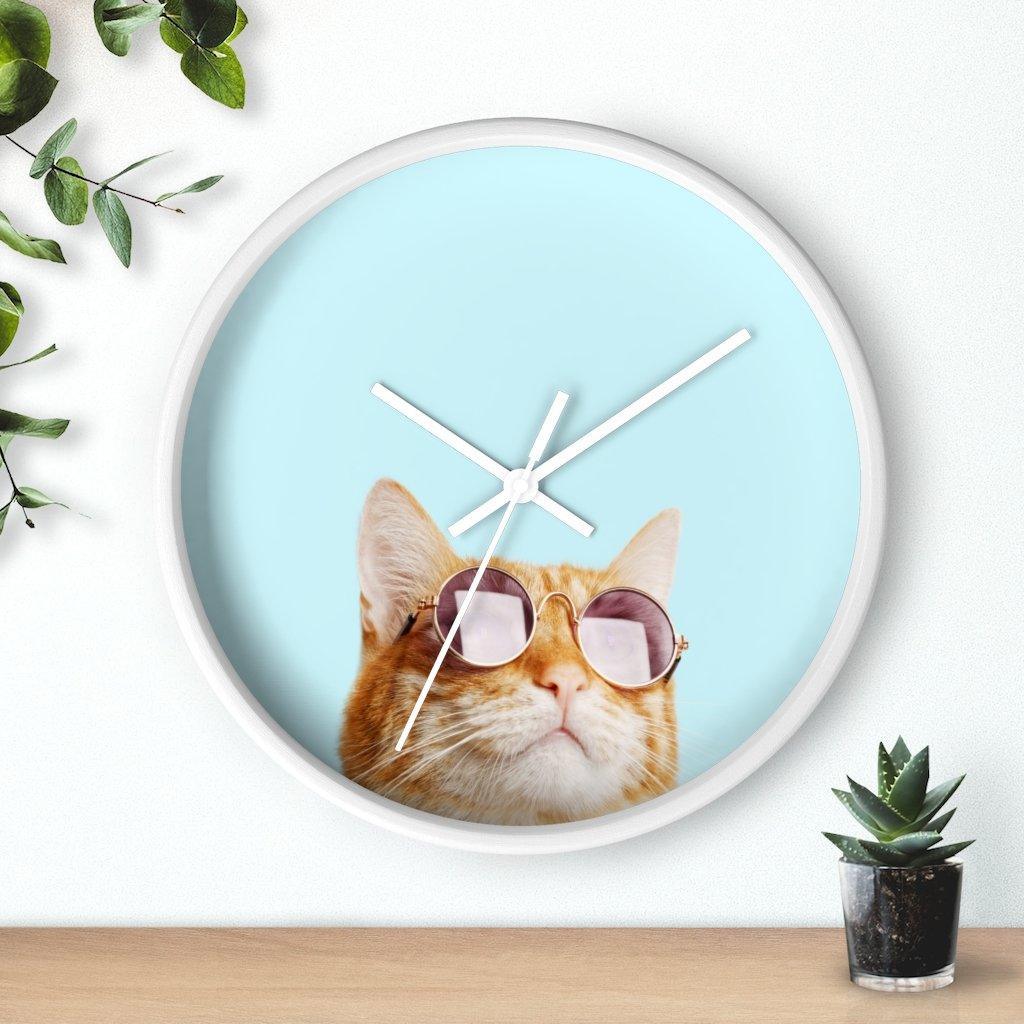 Cat is Alway's Right Wall clock - VirtuousWares:Global