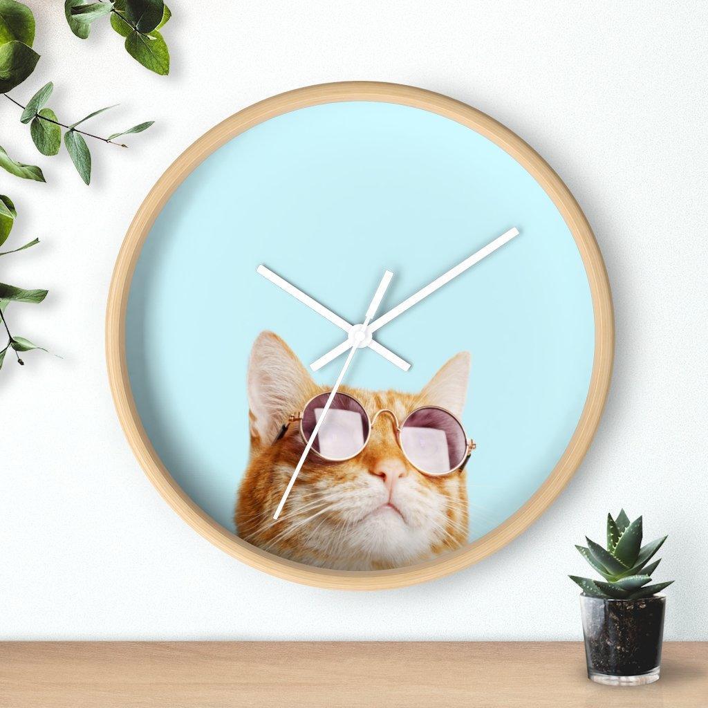 Cat is Alway's Right Wall clock - VirtuousWares:Global