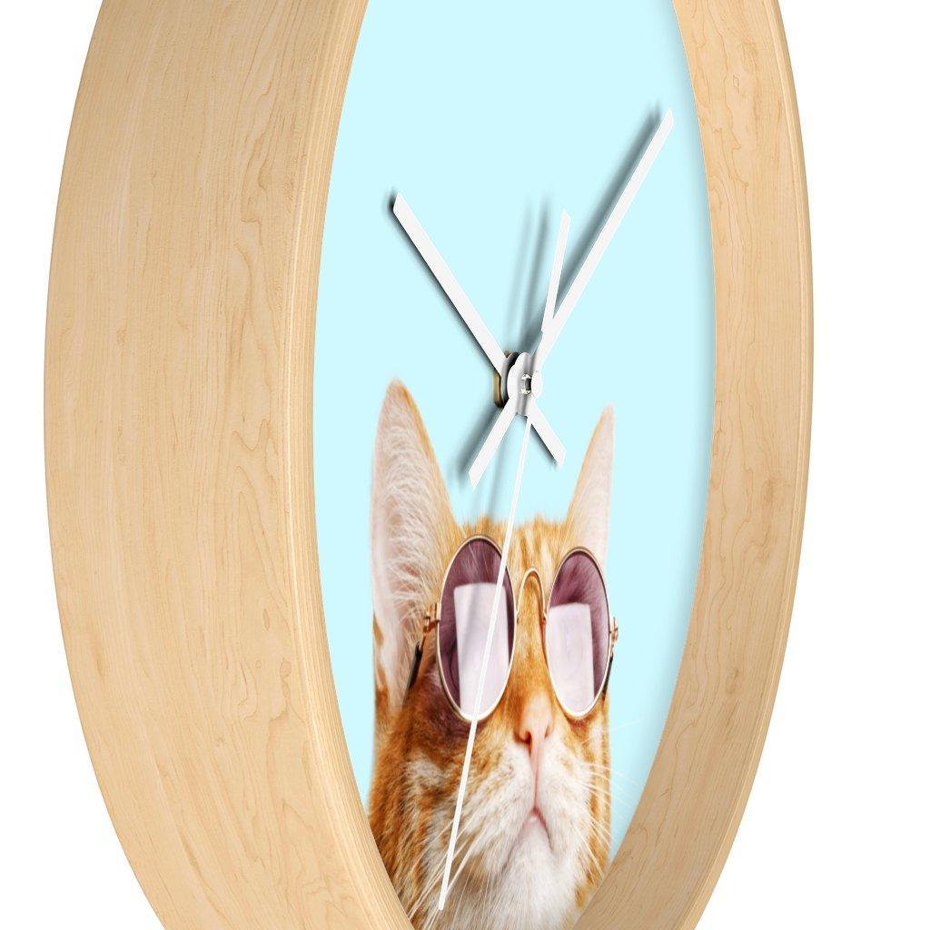Cat is Alway's Right Wall clock - VirtuousWares:Global