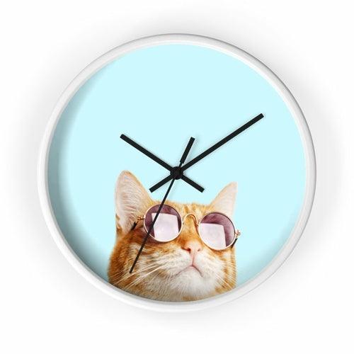 Cat is Alway's Right Wall clock - VirtuousWares:Global