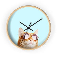 Cat is Alway's Right Wall clock - VirtuousWares:Global