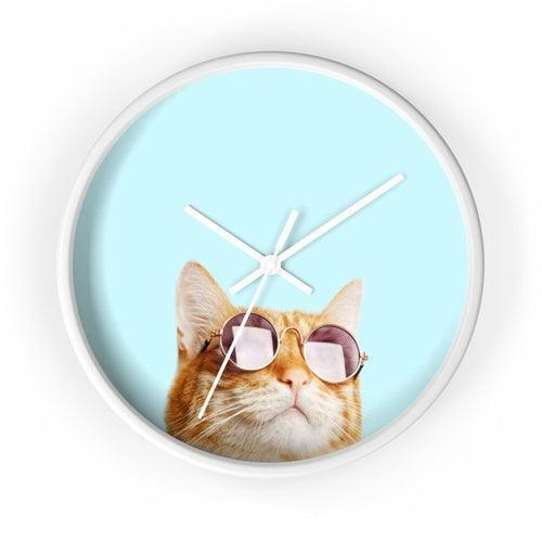 Cat is Alway's Right Wall clock - VirtuousWares:Global