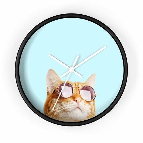 Cat is Alway's Right Wall clock - VirtuousWares:Global