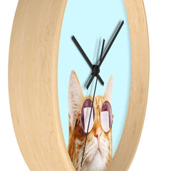 Cat is Alway's Right Wall clock - VirtuousWares:Global