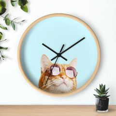 Cat is Alway's Right Wall clock - VirtuousWares:Global