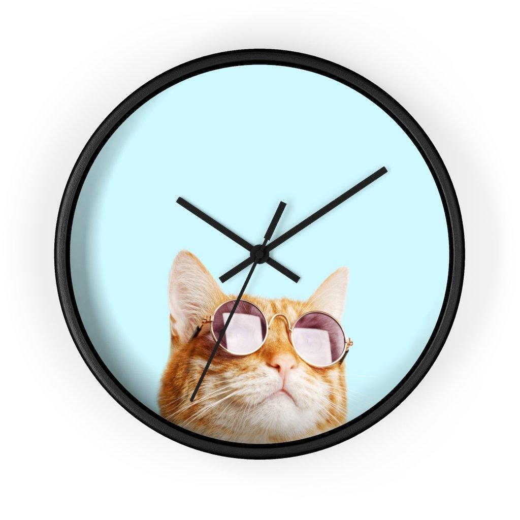 Cat is Alway's Right Wall clock - VirtuousWares:Global