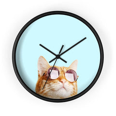Cat is Alway's Right Wall clock - VirtuousWares:Global