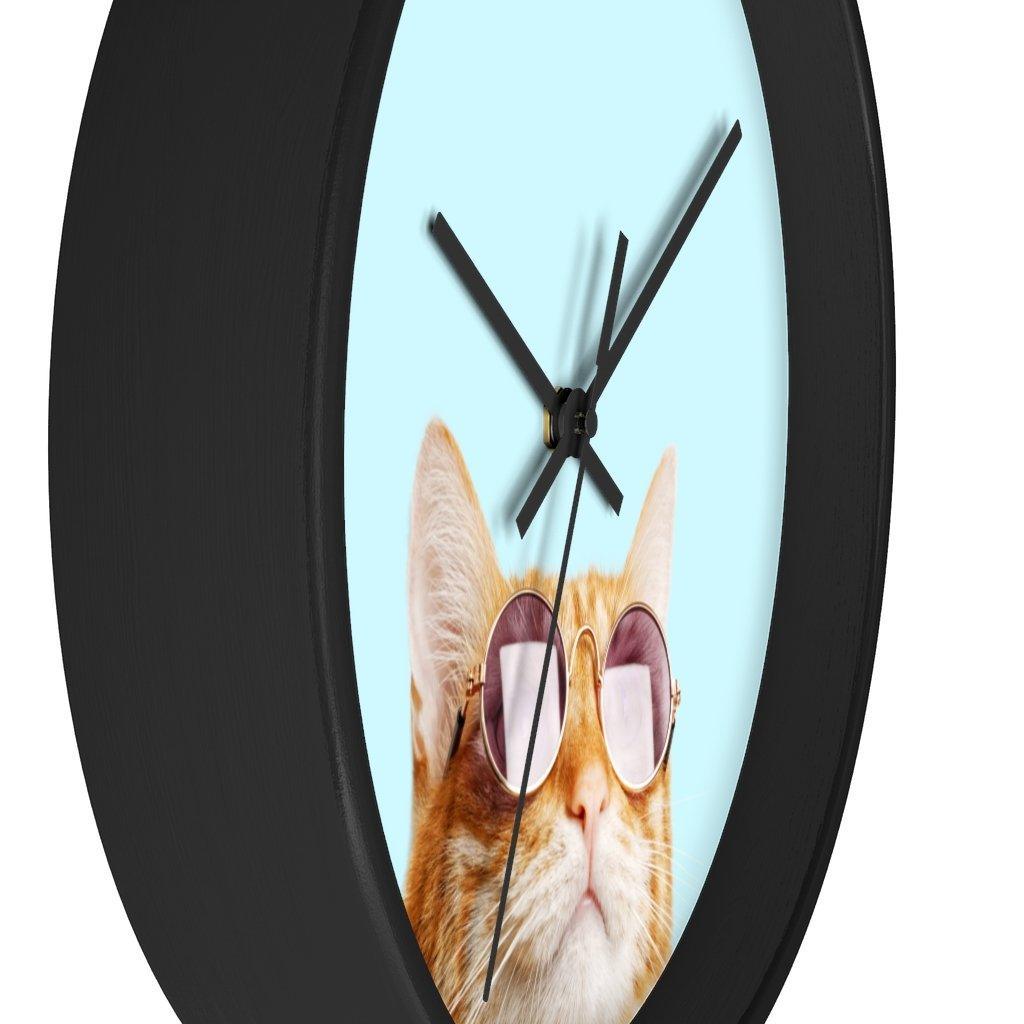 Cat is Alway's Right Wall clock - VirtuousWares:Global
