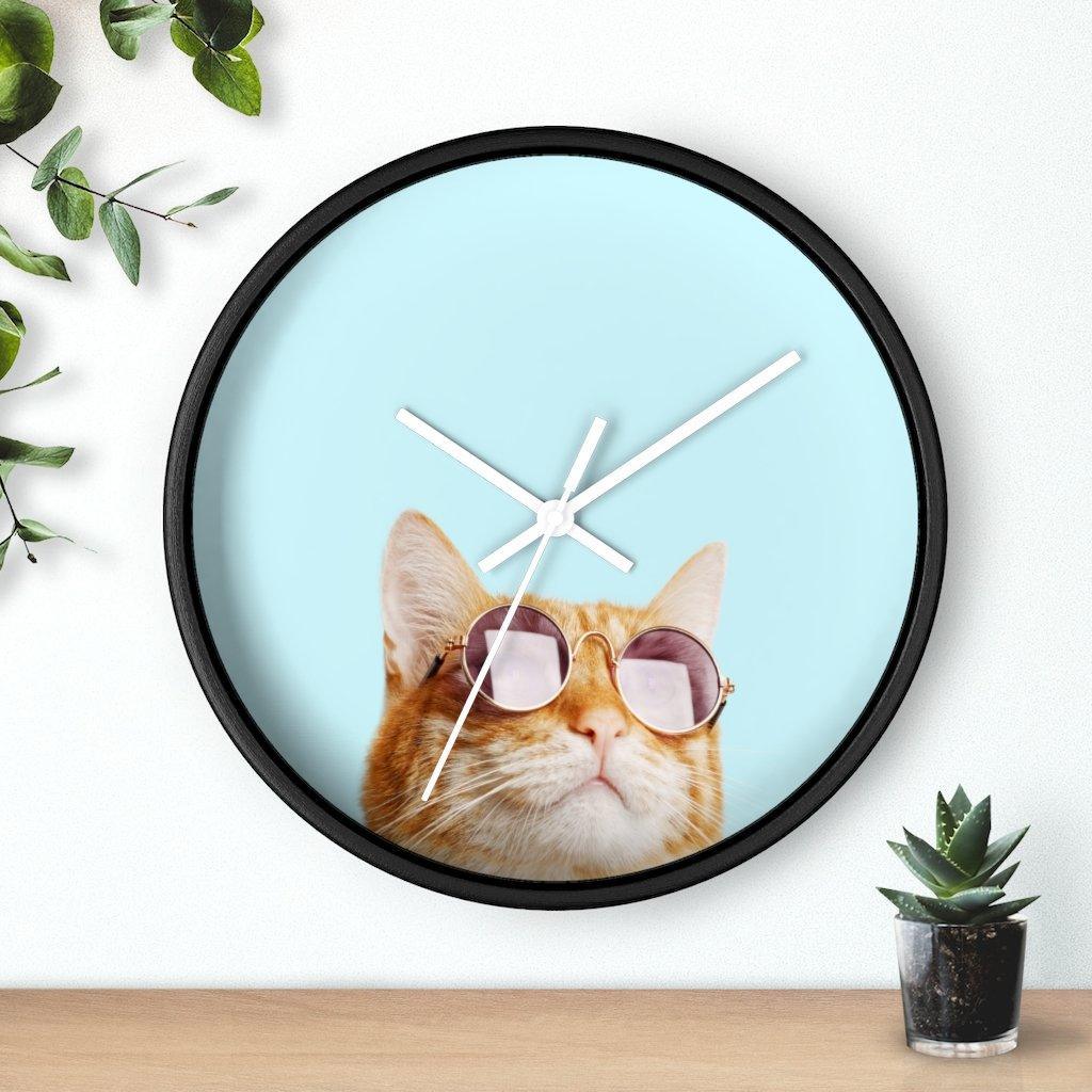Cat is Alway's Right Wall clock - VirtuousWares:Global