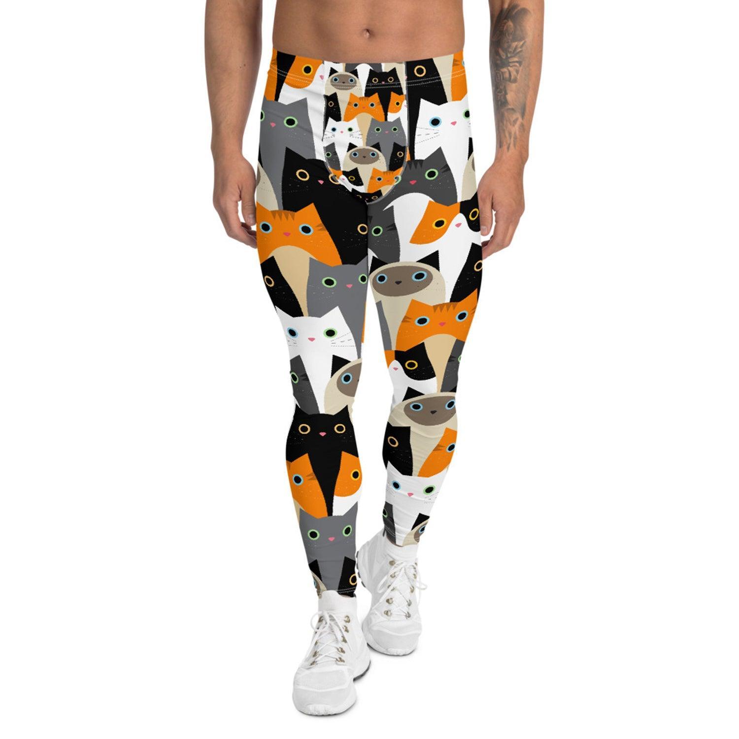 Cat Leggings for Men - VirtuousWares:Global
