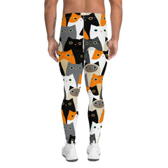 Cat Leggings for Men - VirtuousWares:Global