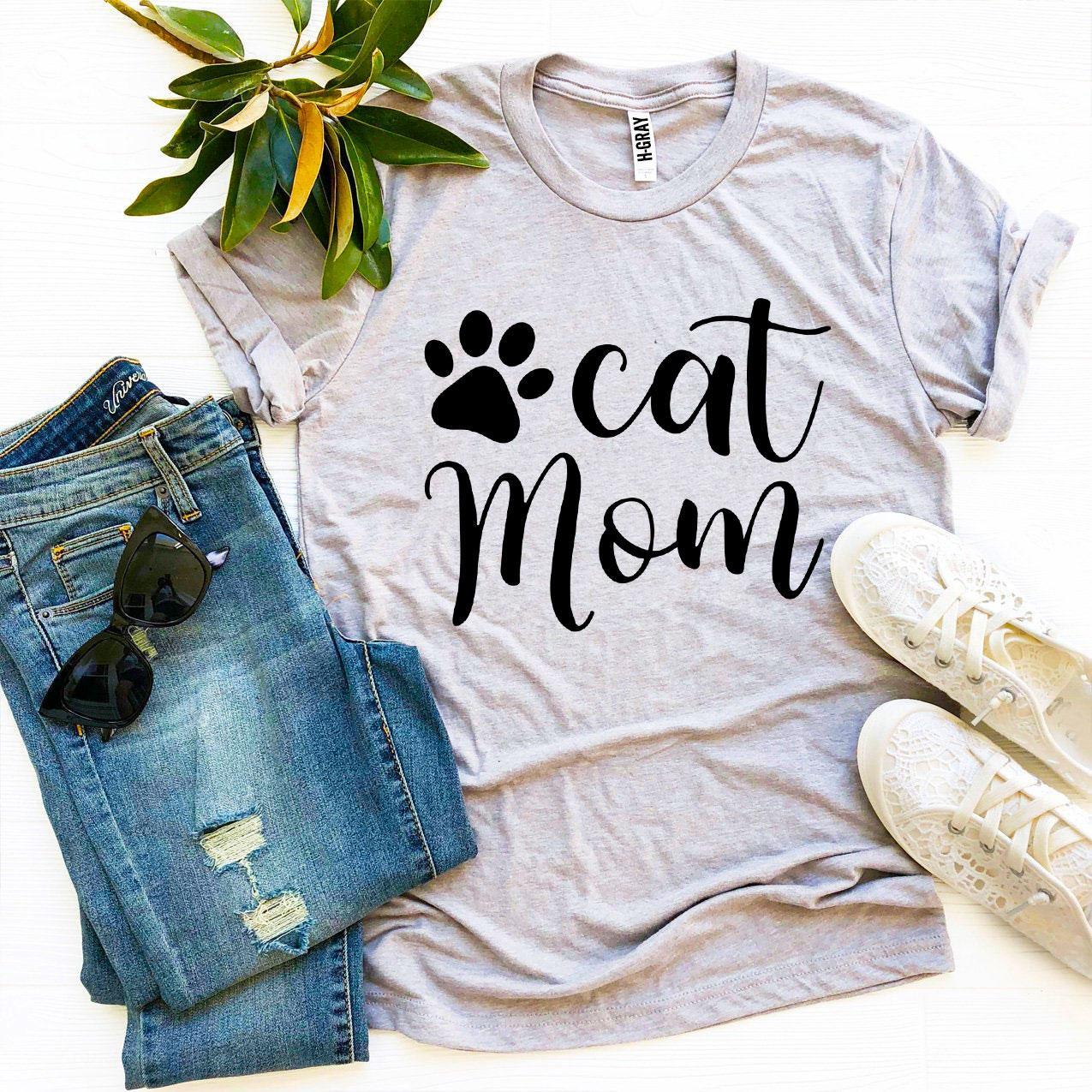 Cat Mom T-shirt - VirtuousWares:Global