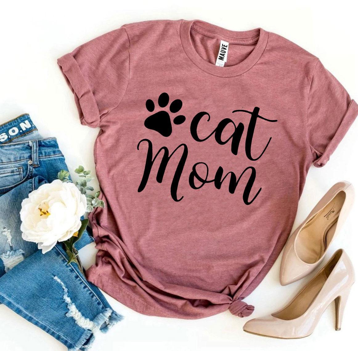 Cat Mom T-shirt - VirtuousWares:Global