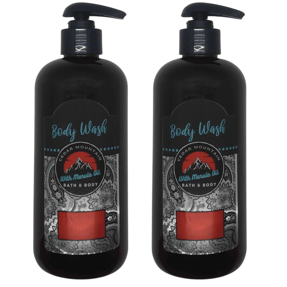 Cedar Mountain Candy Apple Scented Body Wash With Marula Oil, 12 Oz (2 - VirtuousWares:Global