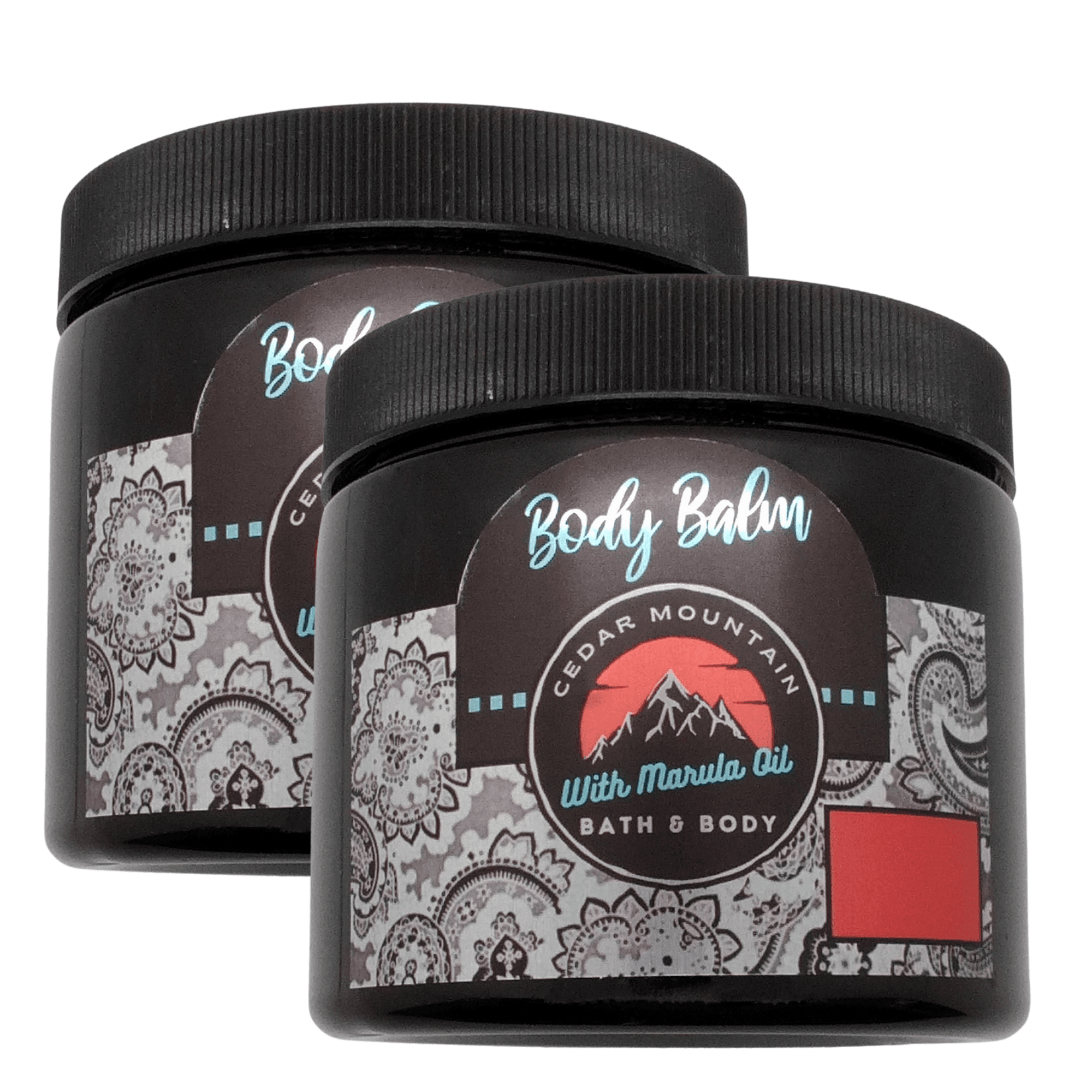 Cedar Mountain Lemon Lime Scented Marula Oil Body Balm, 16 Oz, 2 Pack - VirtuousWares:Global