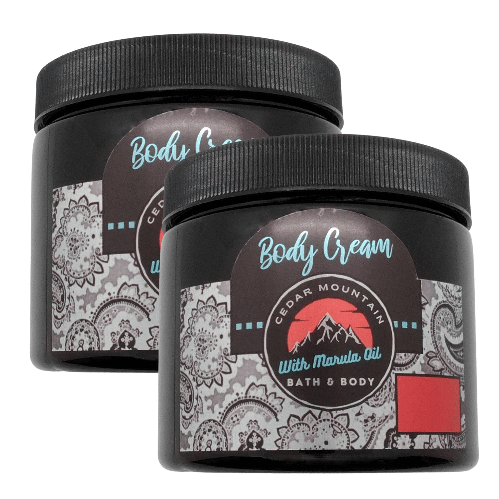 Cedar Mountain Mandarin & Lily Scented Luxury Marula Oil Body Cream, - VirtuousWares:Global