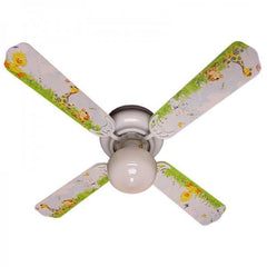 Ceiling Fan Designers 42FAN-NURS-LSSZ Little Suzy'S Zoo Ceiling F - VirtuousWares:Global