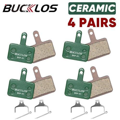 Ceramic Brake Pads BUCKLOS MTB Bike Hydarulic Disc Brake Pads For - VirtuousWares:Global