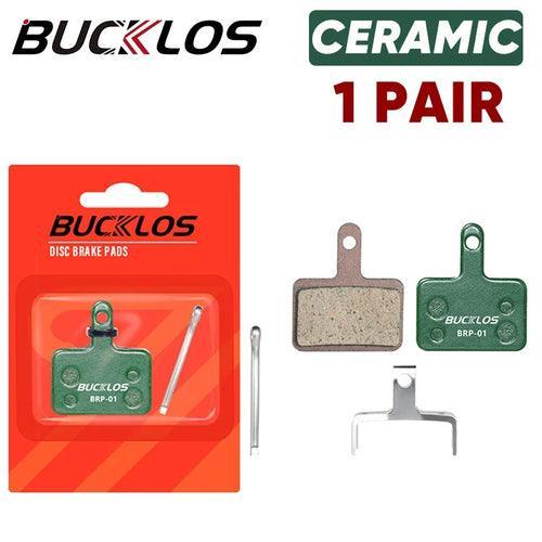 Ceramic Brake Pads BUCKLOS MTB Bike Hydarulic Disc Brake Pads For - VirtuousWares:Global