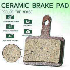 Ceramic Brake Pads BUCKLOS MTB Bike Hydarulic Disc Brake Pads For - VirtuousWares:Global