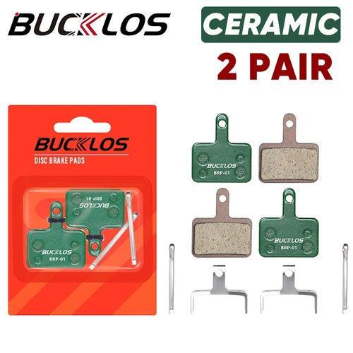 Ceramic Brake Pads BUCKLOS MTB Bike Hydarulic Disc Brake Pads For - VirtuousWares:Global