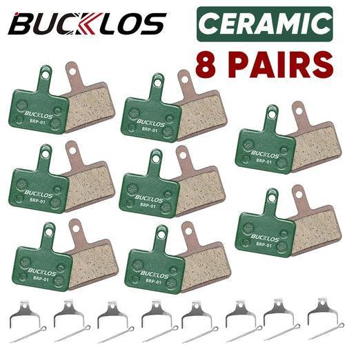 Ceramic Brake Pads BUCKLOS MTB Bike Hydarulic Disc Brake Pads For - VirtuousWares:Global
