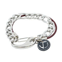 Chain and Leather Vanuatu Bracelet - VirtuousWares:Global