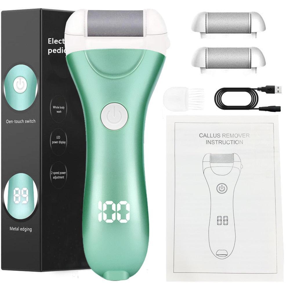 Charged Electric Foot File for Heels Grinding Pedicure Tools - VirtuousWares:Global
