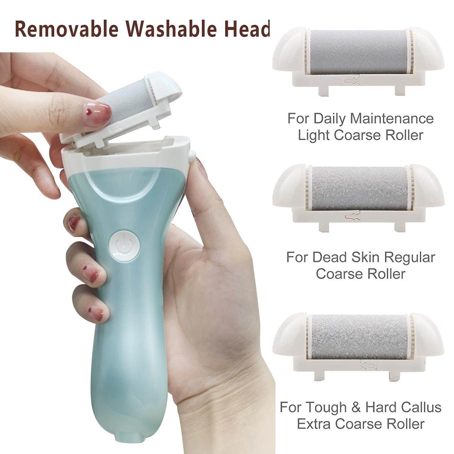 Charged Electric Foot File for Heels Grinding Pedicure Tools - VirtuousWares:Global