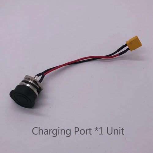 Charging Port With Cover Charger Cables Original Parts for Kaabo Wolf - VirtuousWares:Global