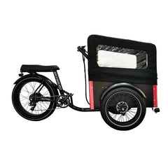 Cheap Family Electric Cargo Bike 3 Wheel 26 Inch Aluminum Alloy 500w 48v 7 Speed Disc Brake Tricycle - VirtuousWares:Global